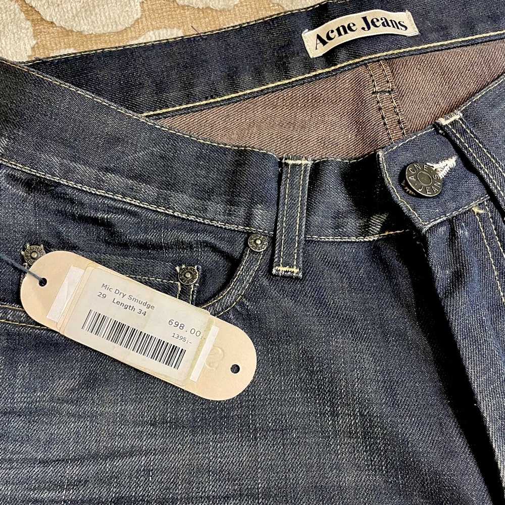 Acne Studios Denim 29/34 Mic - Dry Smudge Jeans